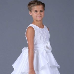 White communion dress